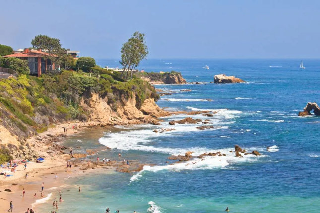 street in Newport Beach