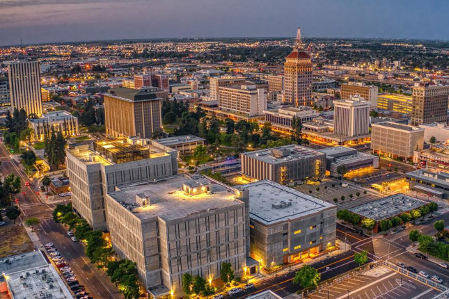 street in Fresno