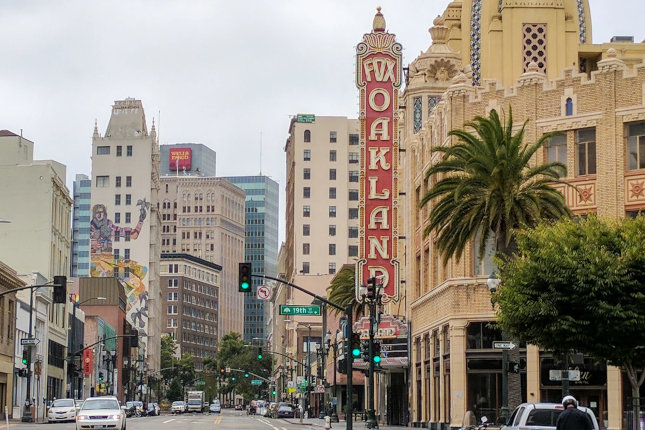 street in Oakland