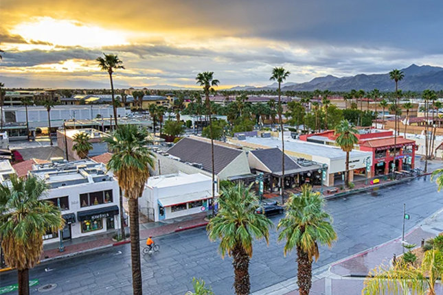 street in Palm Springs