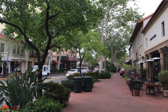 street in Santa Rosa