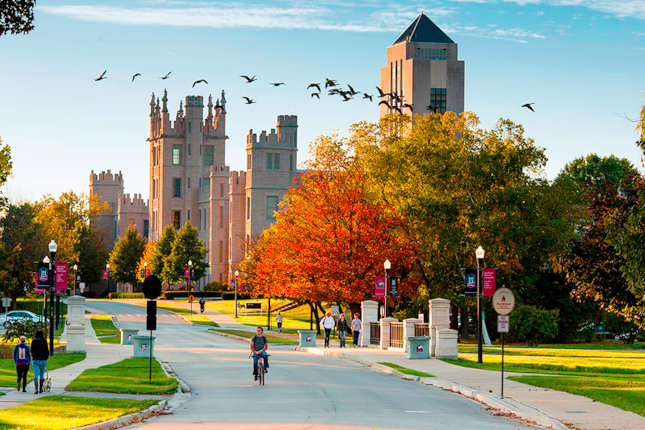 street view in DeKalb, Illinois