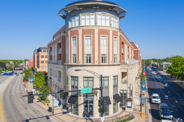 street view in Park Ridge, Illinois