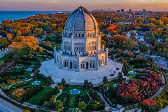 street view in Wilmette, Illinois