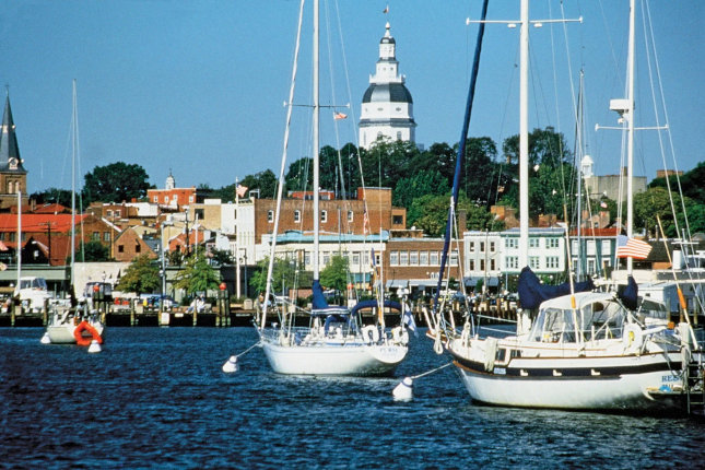 Bay in Annapolis, Maryland