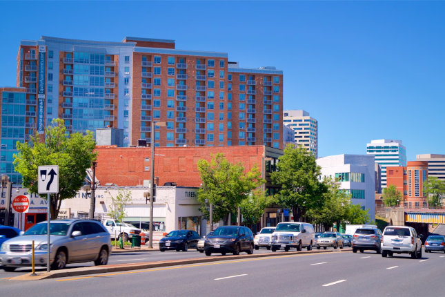 Park view in Silver Spring, Maryland