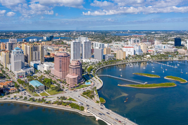 ocean view  in West Palm Beach, Florida